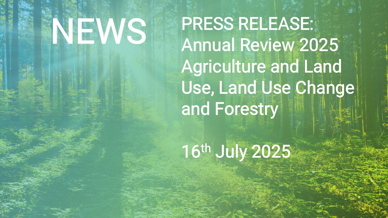 PRESS RELEASE: Annual Review 2025 - Agriculture and Land Use, Land Use Change and Forestry